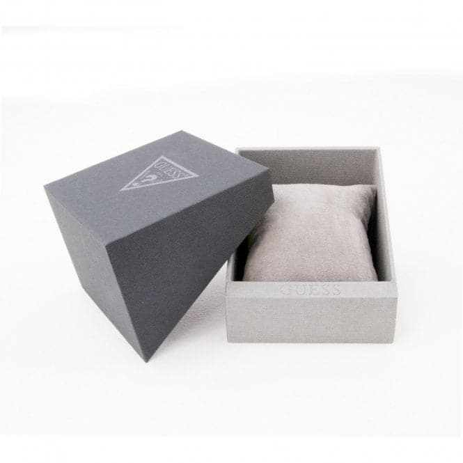 Guess Watches Guess Ladies Silver Two Tone Mesh Bracelet Watch W1155l1 - Image 2