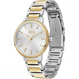Hugo Boss Womens 1502568 Signature Two Tone Stainless Steel Analog Watch - Image 3