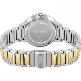 Hugo Boss Womens 1502568 Signature Two Tone Stainless Steel Analog Watch - alternate view