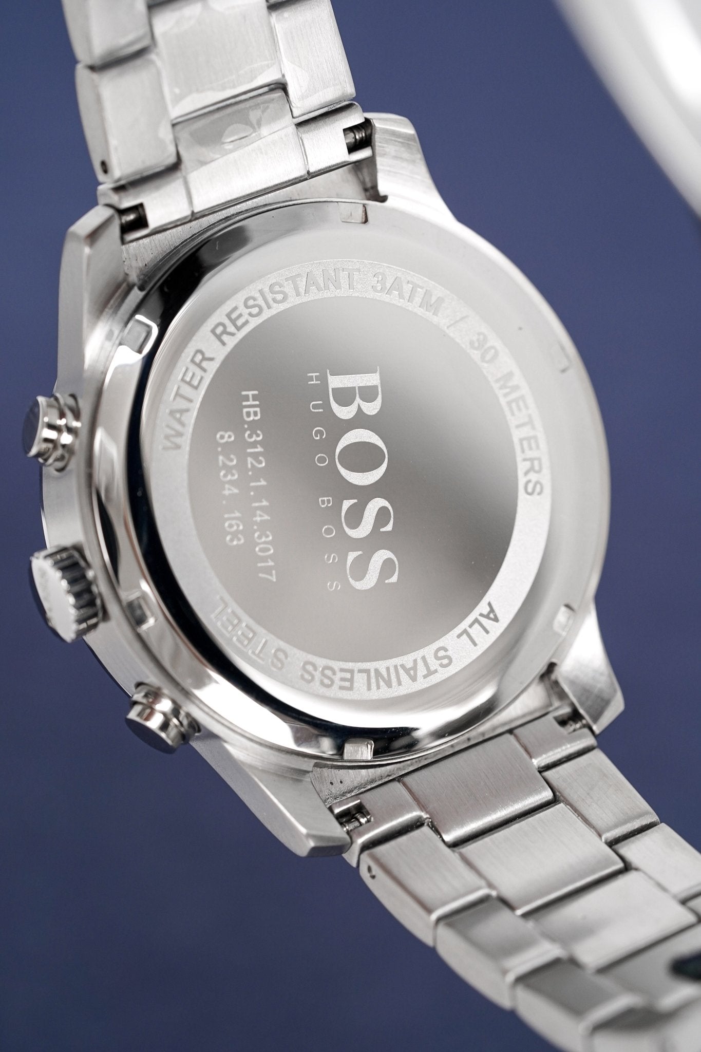 Hugo Boss Men S Chronograph Watch Professional Blue Hb1513527 - Image 2