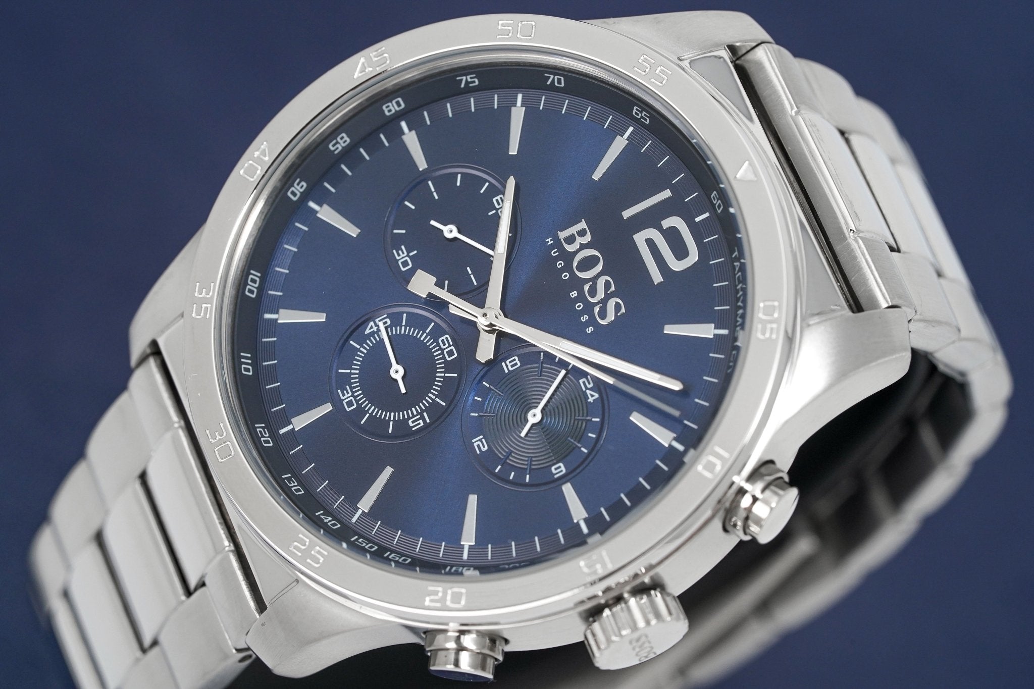Hugo Boss Men S Chronograph Watch Professional Blue Hb1513527 - Image 3