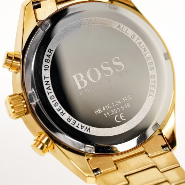 Hugo Boss Men S Watch Champion Yellow Gold Hb1513848 - alternate view