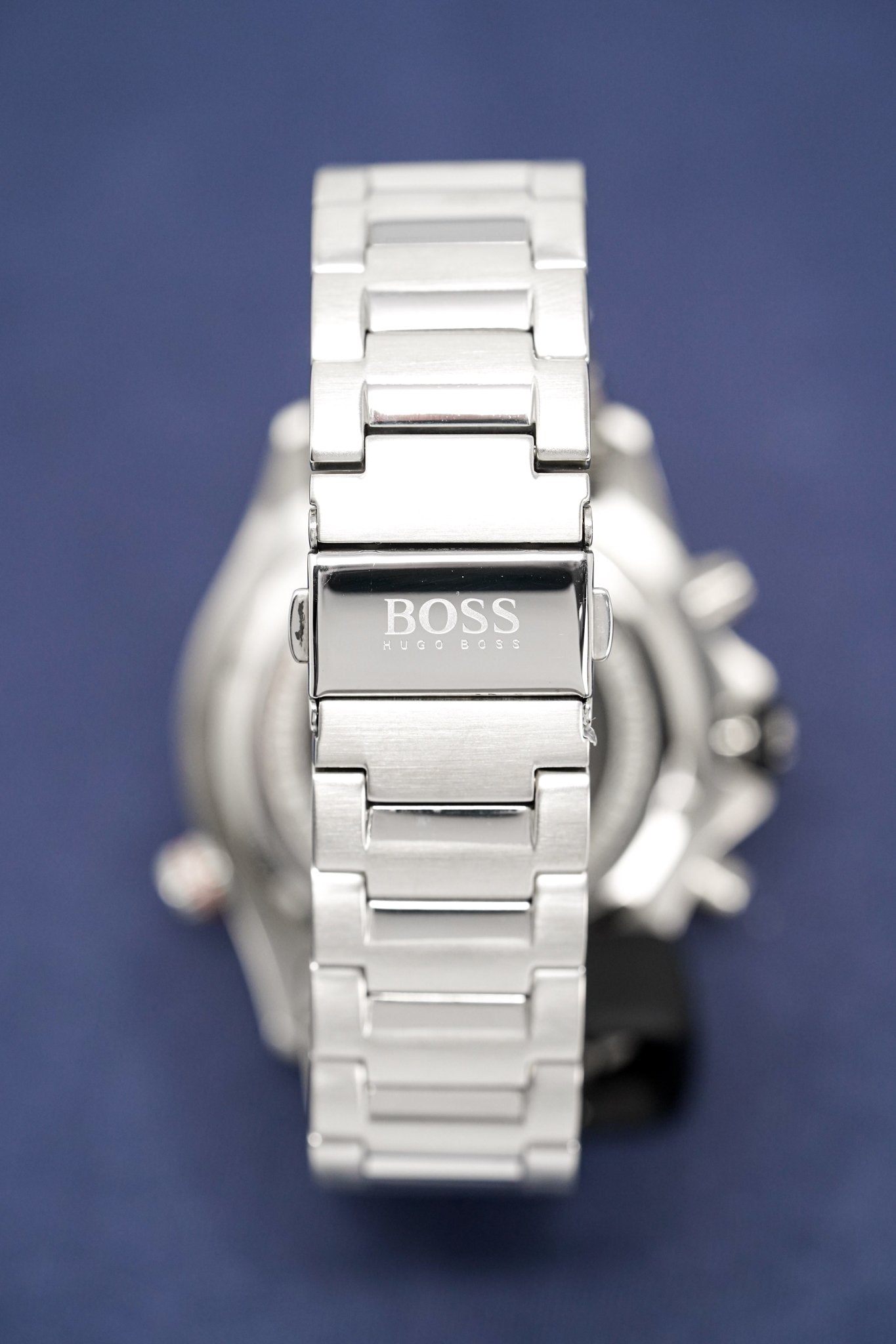 Hugo Boss Men S Watch Chronograph Globetrotter Blue Hb1513823 - Image 6