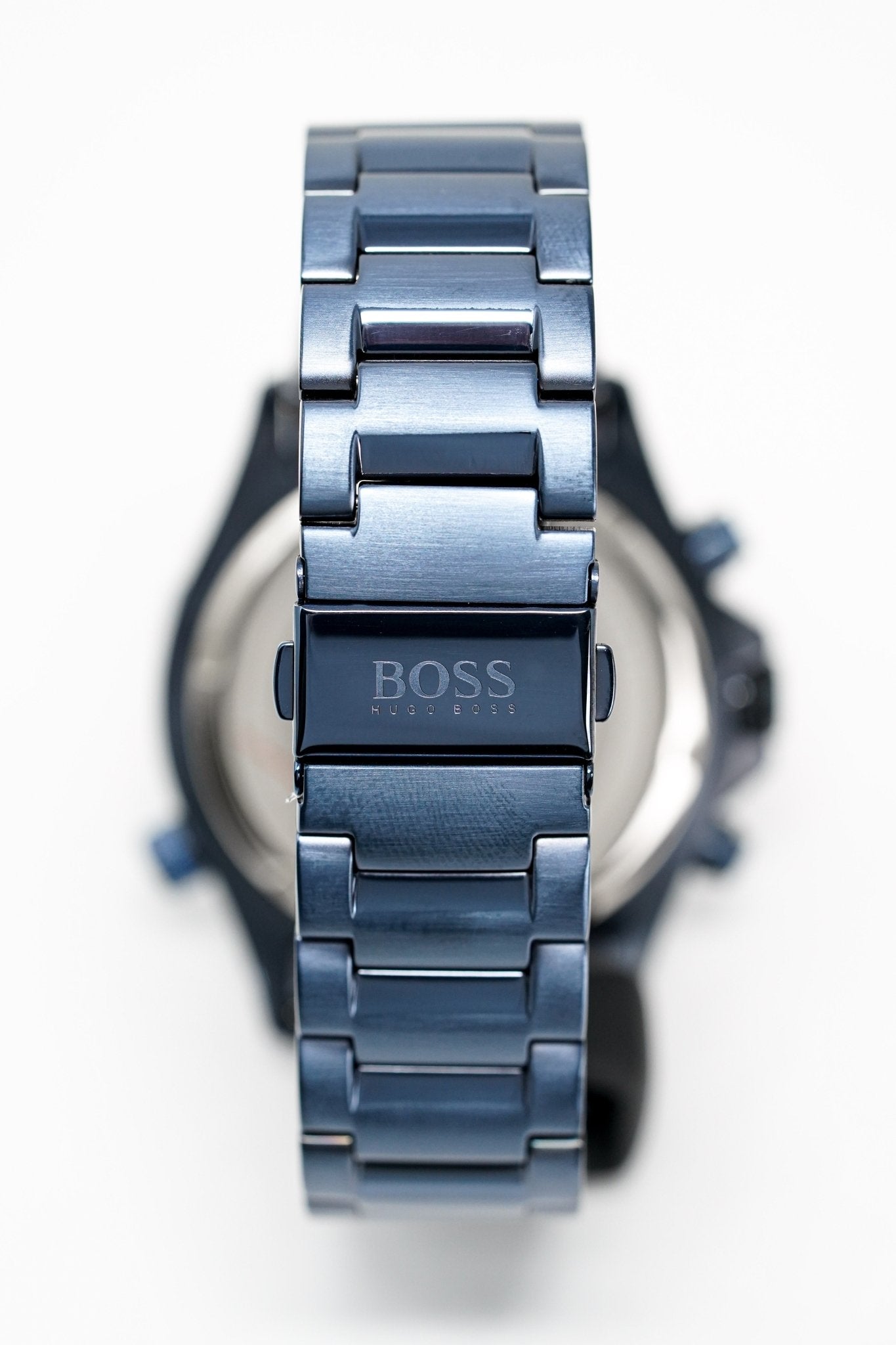 Hugo Boss Men S Watch Chronograph Globetrotter Blue Pvd Hb1513824 - Image 6