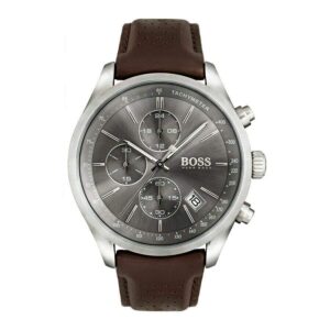Hugo Boss Men S Watch Chronograph Grand Prix Grey Hb1513476