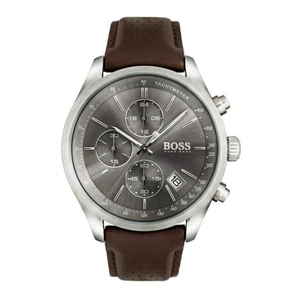 Hugo Boss Herenhorloge Chronograaf Grand Prix Grijs HB1513476