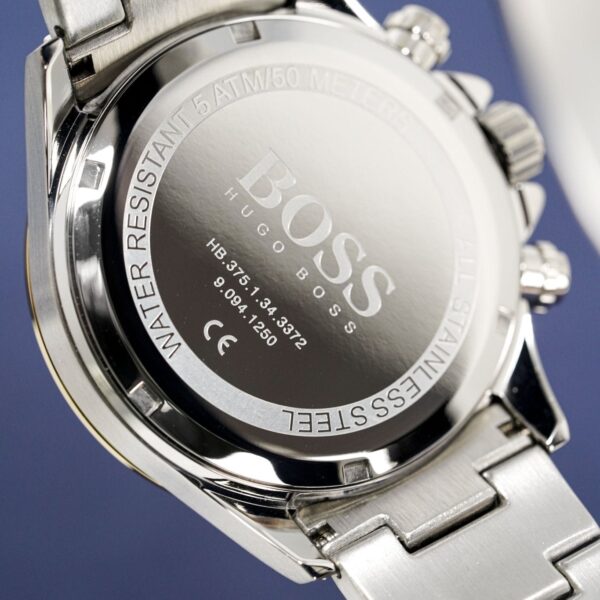 Hugo Boss Chronograaf Hero Tweekleurig Blauw Horloge HB1513767 - alternate view