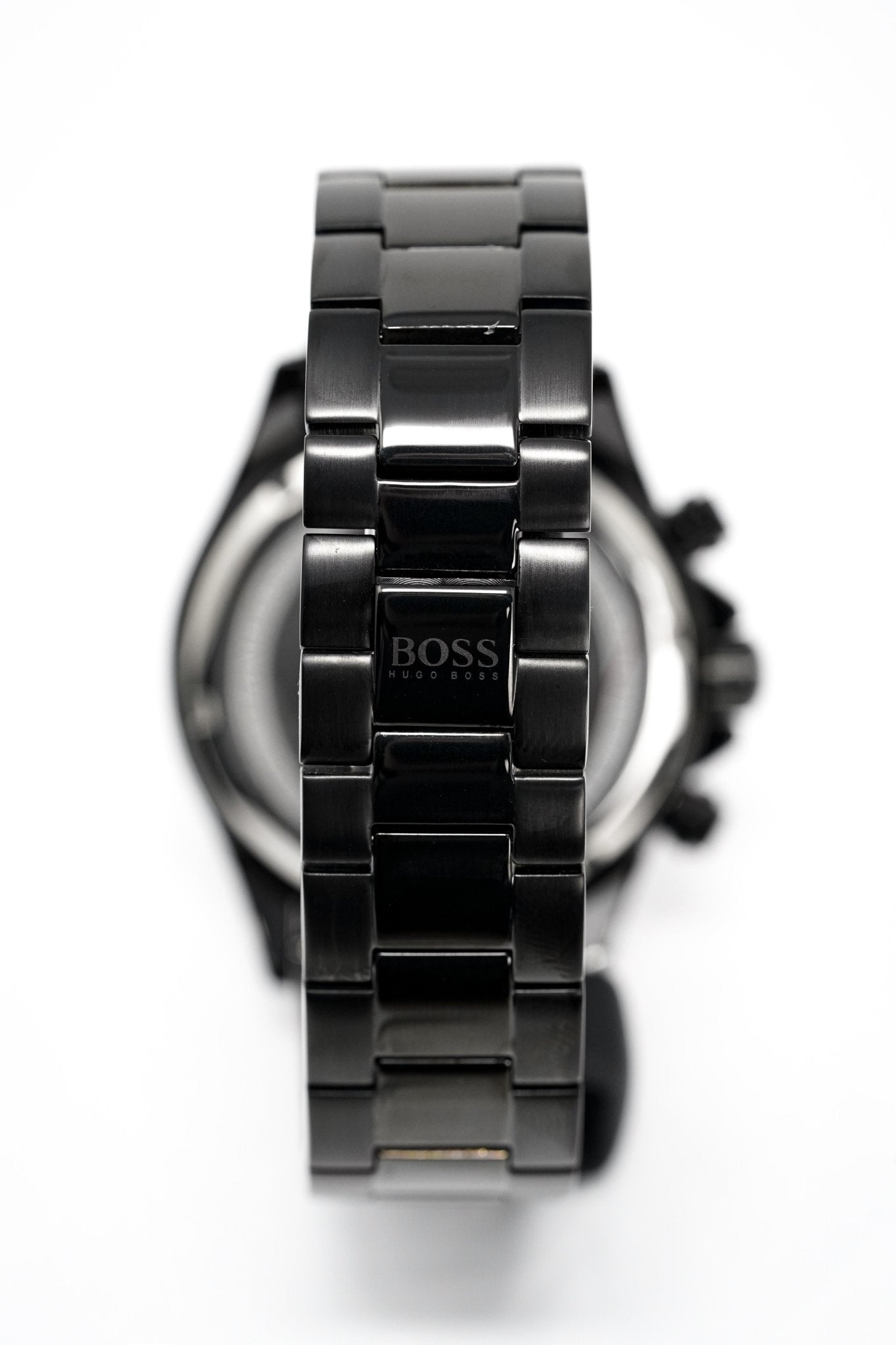 Hugo Boss Men S Watch Chronograph Ikon Black Pvd Hb1512961 - Image 6
