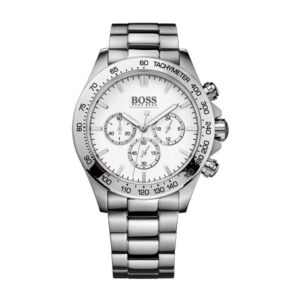 Hugo Boss Men S Watch Chronograph Ikon Silver Hb1512962