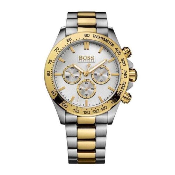 Hugo Boss Men S Watch Chronograph Ikon Two Tone Hb1512960