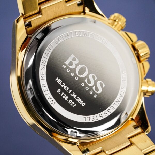 Hugo Boss Herenhorloge Chronograaf Ikon Geelgoud HB1513340 - alternate view