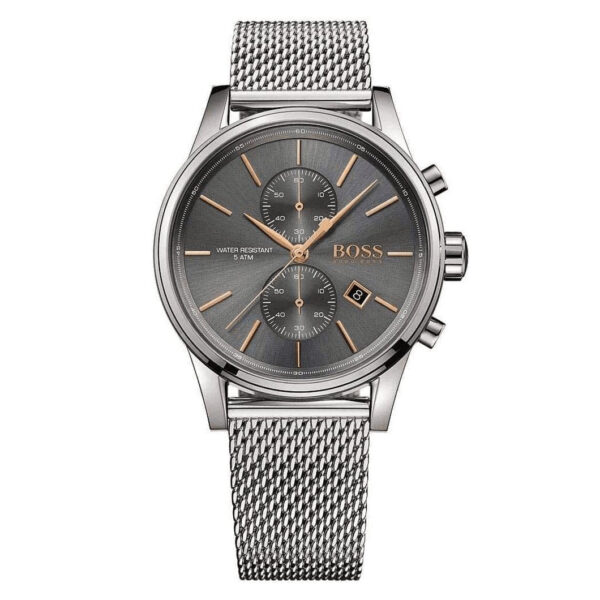 Hugo Boss Men S Watch Chronograph Jet Grey Hb1513440