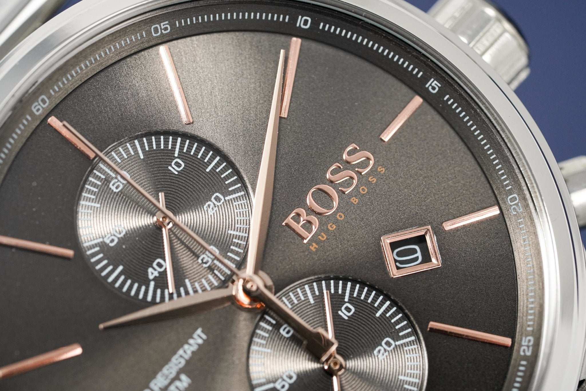 Hugo Boss Men S Watch Chronograph Jet Grey Hb1513440 - Image 4