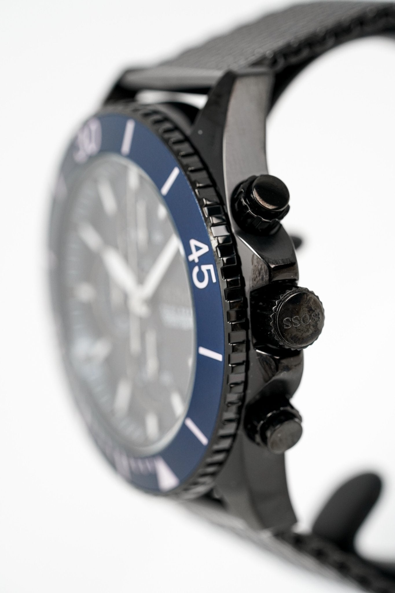 Hugo Boss Men S Watch Chronograph Ocean Edition Blue Hb1513702 - Image 5