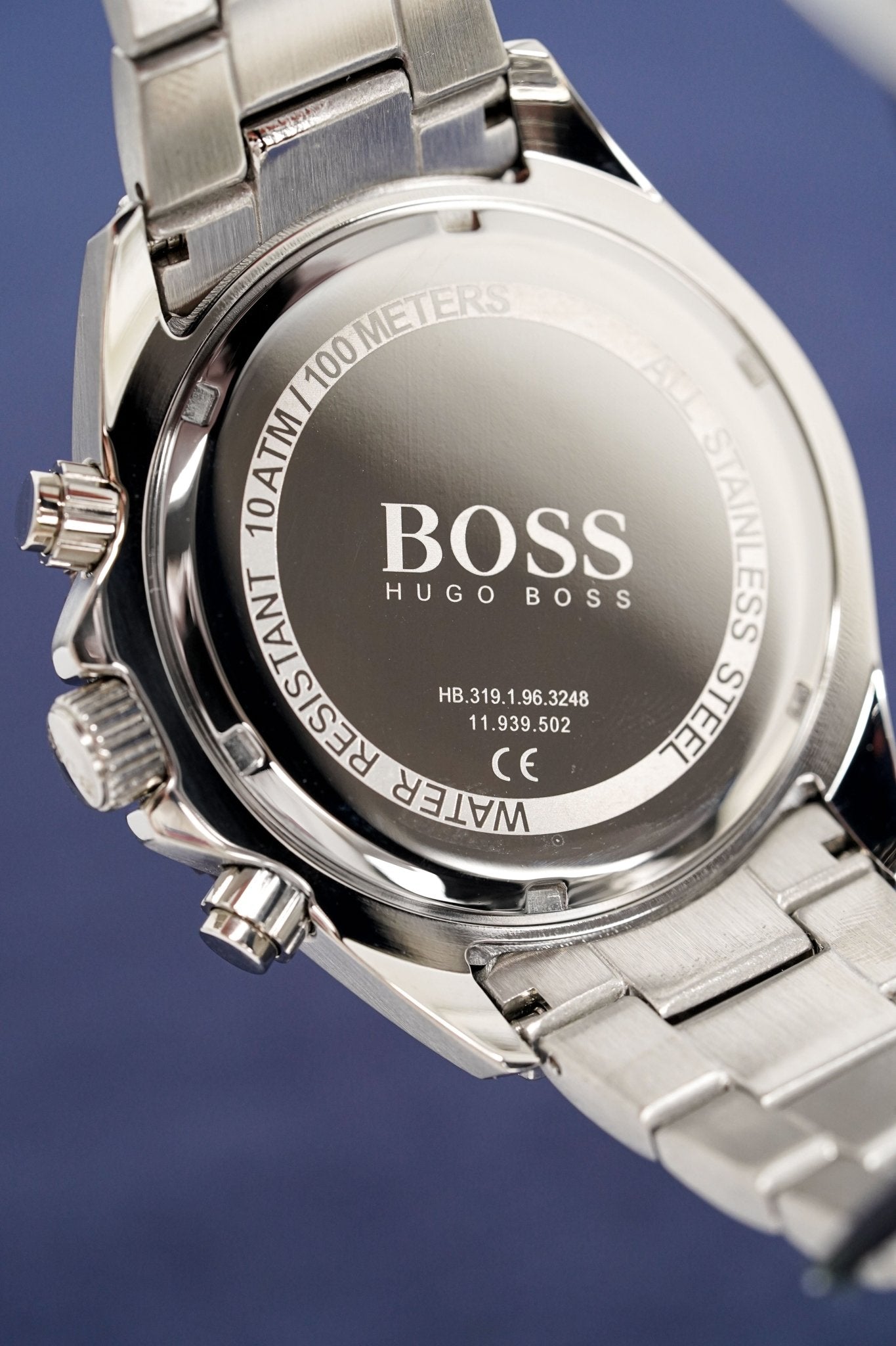 Hugo Boss Men S Watch Chronograph Ocean Edition Two Tone Hb1513705 - Image 2