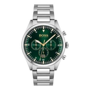 Hugo Boss Men S Watch Chronograph Pioneer Green Hb1513868