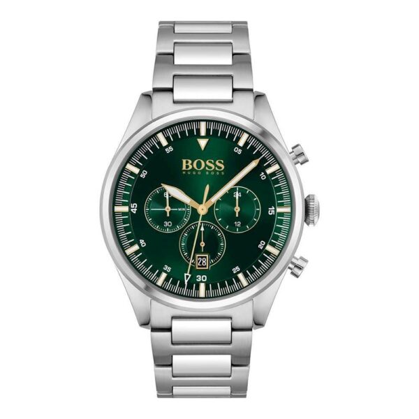 Hugo Boss Herenhorloge Chronograaf Pioneer Groen HB1513868