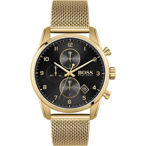 Hugo Boss Watch Chronograph Skymaster Gold Hb1513838