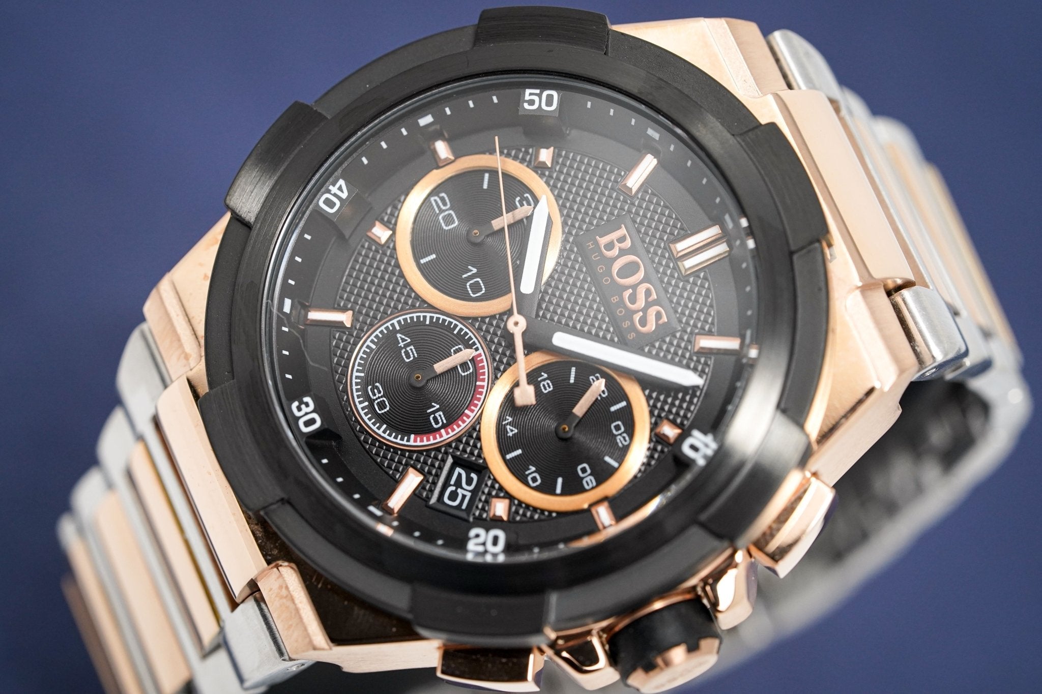 Hugo Boss Men S Watch Chronograph Supernova Two Tone Hb1513358 1 - Image 3