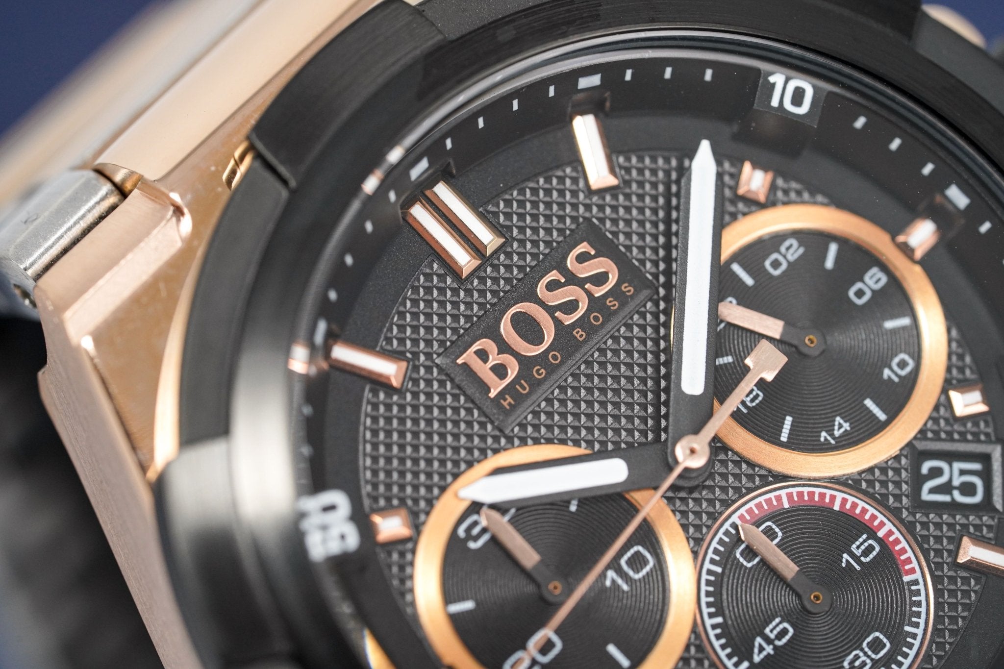 Hugo Boss Men S Watch Chronograph Supernova Two Tone Hb1513358 1 - Image 4