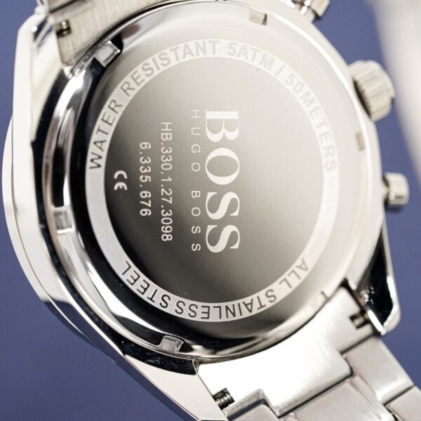 Hugo Boss Men S Watch Chronograph Trophy Grey Hb1513634 - alternate view
