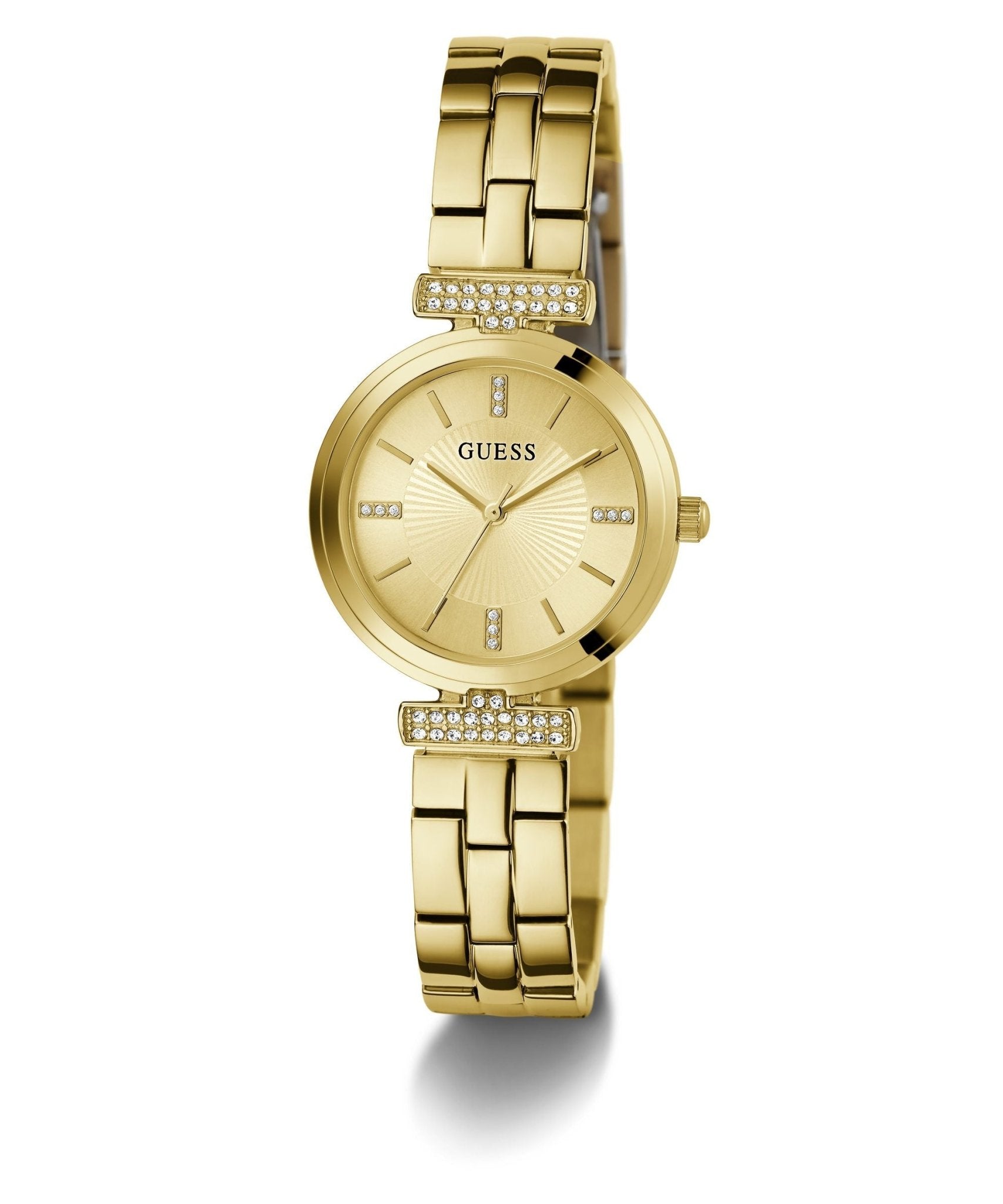 Ladies Array Gold Tone Recycled Steel Watch Gw0762l2 - Image 5