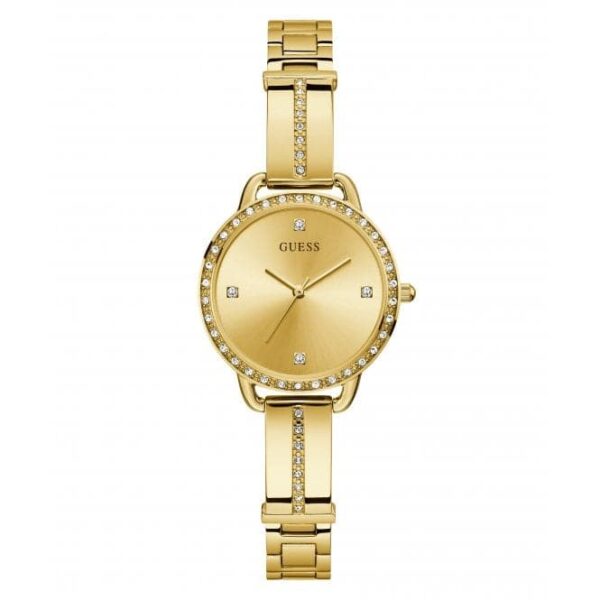 Guess Watches Ladies Bellini Gold Tone Watch Gw0022l2