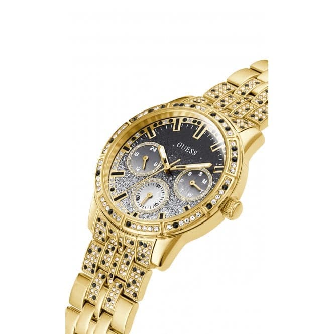 Guess Watches Ladies Cascade Stainless Steel Gold Tone Watch Gw0365l2 - Image 5