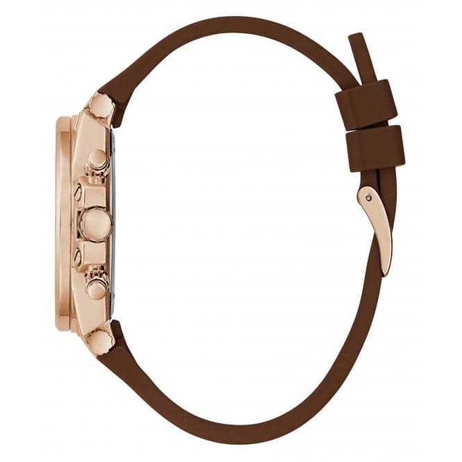 Guess Watches Ladies Charisma Rose Gold Tone Watch Gw0621l5 - Image 2