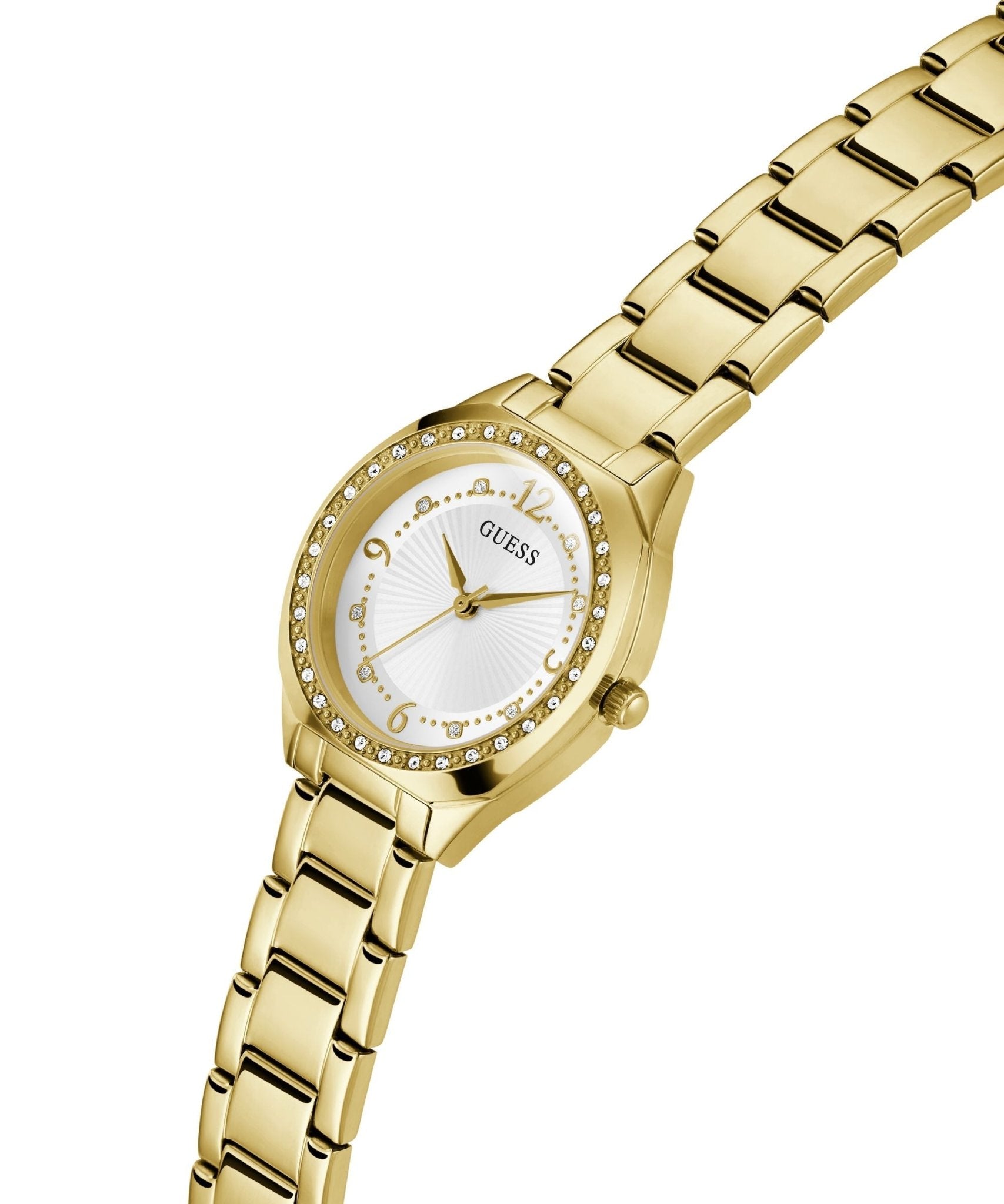 Ladies Charlotte Gold Tone Stainless Steel Watch Gw0767l2 - Image 4
