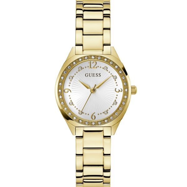 Ladies Charlotte Gold Tone Stainless Steel Watch Gw0767l2