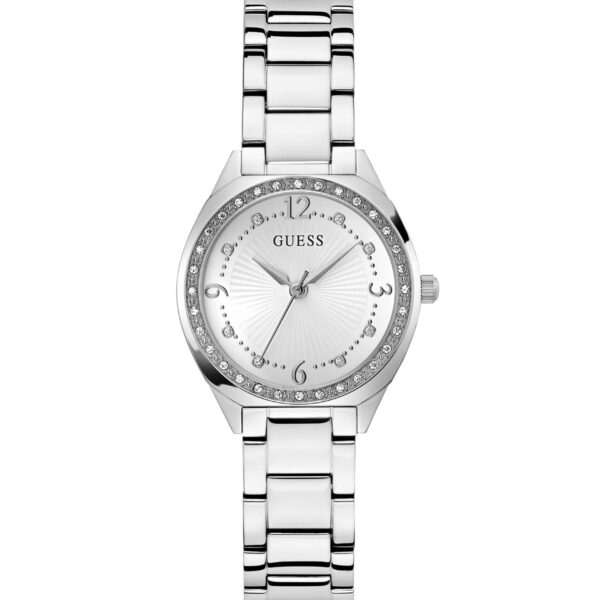 Ladies Charlotte Silver Tone Stainless Steel Watch Gw0767l1