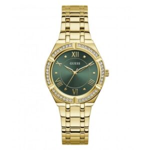 Guess Watches Ladies Cosmo Gold Tone Watch Gw0033l8