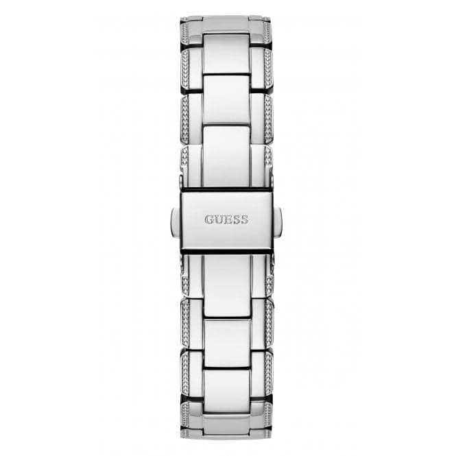 Guess Watches Ladies Crystal Clear Stainless Steel Silver Watch Gw0470l1 - Image 4