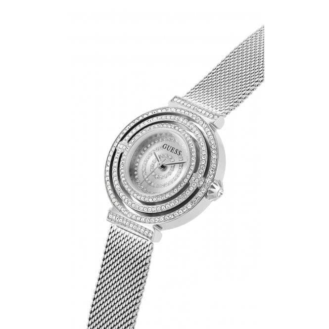 Guess Watches Ladies Dream Stainless Steel Silver Watch Gw0550l1 - Image 5