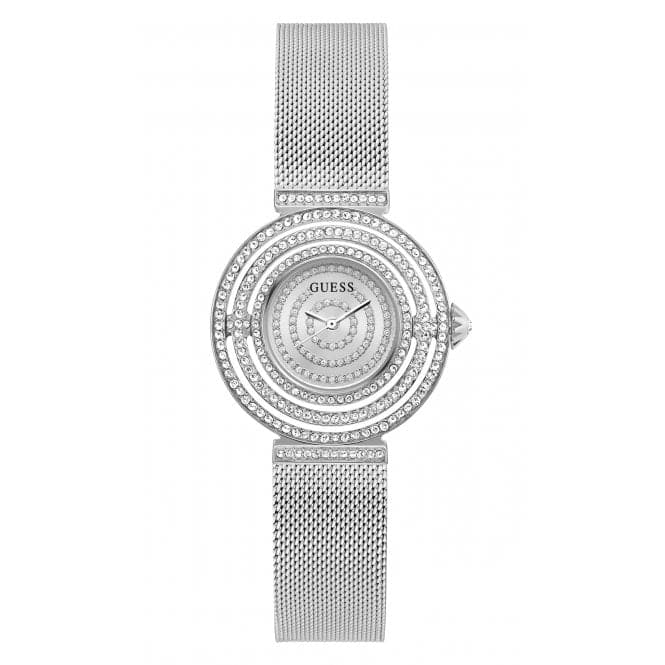 Guess Watches Ladies Dream Stainless Steel Silver Watch Gw0550l1