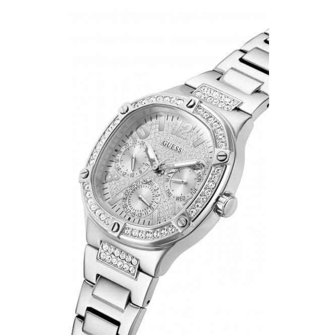 Guess Watches Ladies Duchess Stainless Steel Silver Watch Gw0558l1 - Image 5