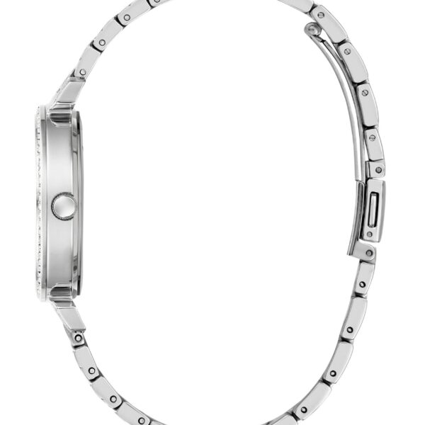 Ladies Enchantment Silver Tone Recycled Steel Watch Gw0763l1 - alternate view