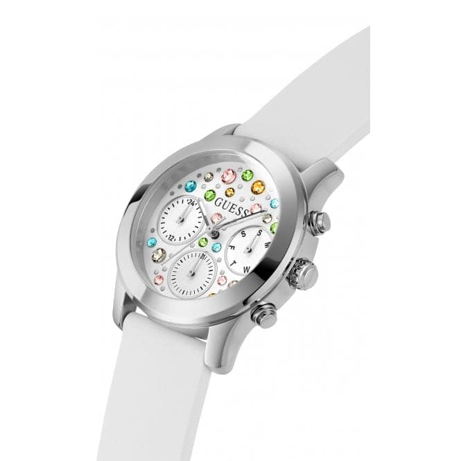 Guess Watches Ladies Fantasia Stainless Steel Silver Watch Gw0560l1 - Image 5