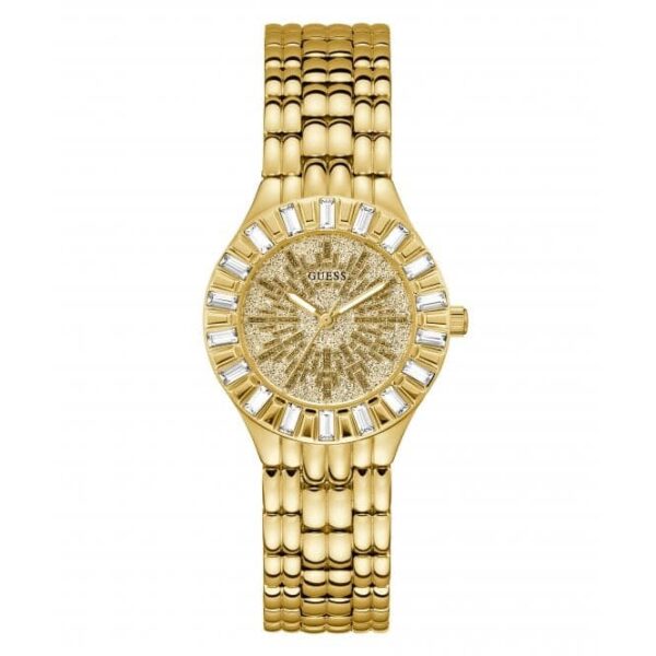 Ladies Firework Gold Tone Watch Gw0602l2