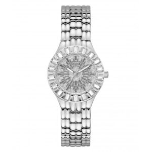 Ladies Firework Silver Tone Watch Gw0602l1