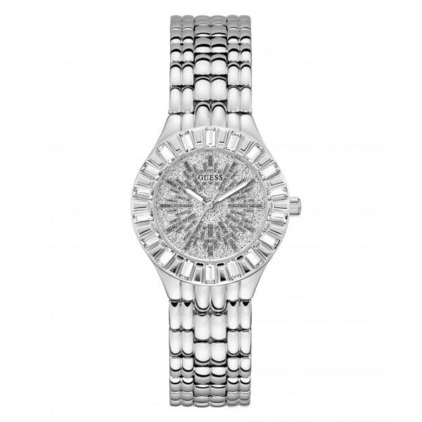 Ladies Firework Silver Tone Watch Gw0602l1