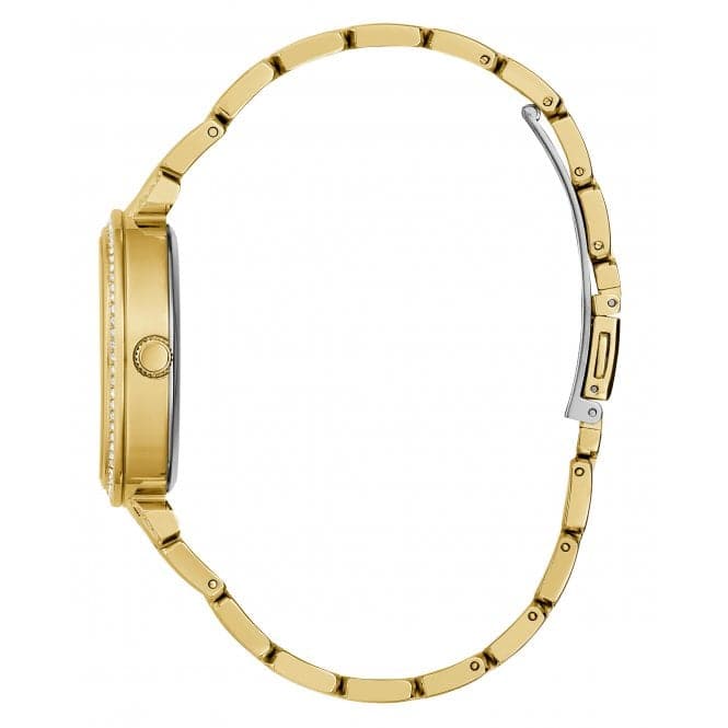 Guess Watches Ladies Lily Stainless Steel Gold Watch Gw0528l2 - Image 3