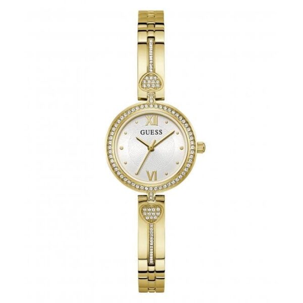 Ladies Lovey Gold Tone Watch Gw0655l2