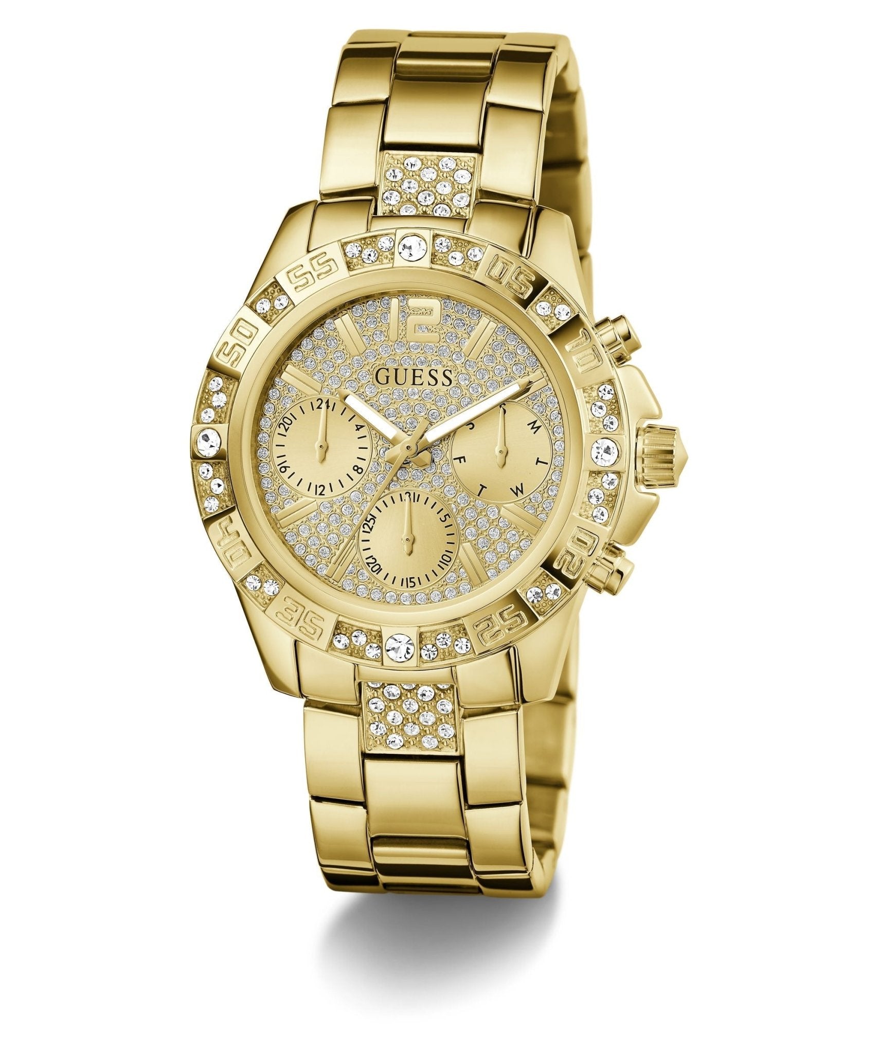 Ladies Majesty Gold Tone Stainless Steel Watch Gw0771l2 - Image 5