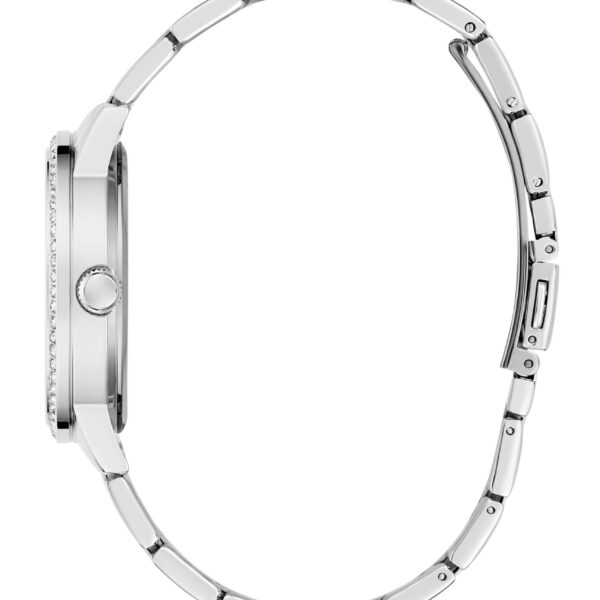 Ladies Petal Silver Tone Stainless Steel Watch Gw0747l1 - alternate view