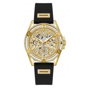 Guess Watches Ladies Queen Stainless Steel Gold Watch Gw0536l3