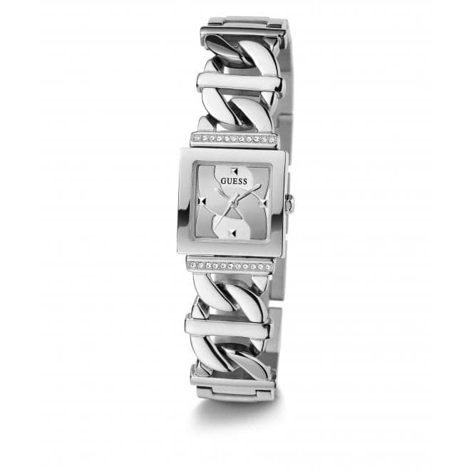 Guess Ladies Runaway Silver Watch Gw0603l1 - Image 4