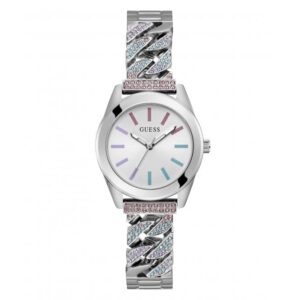 Guess Ladies Serena Silver Tone Watch Gw0546l4