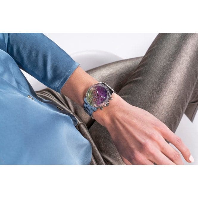 Guess Watches Ladies Sol Stainless Steel Silver Watch Gw0483l1 - Image 5